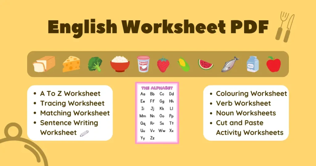 English Worksheet PDF